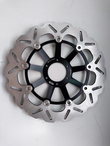 Передние тормозные диски ARASHI для Honda CBR900RR 98-99/Honda X4 \ черные