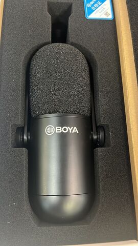 МИКРОФОН BOYA BY-DM500 DYNAMIC BROADCAETING MICROPHONE КИТАЙ