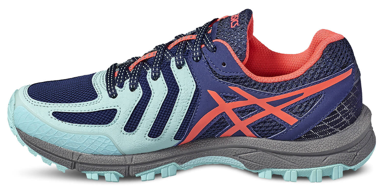 Кроссовки внедорожники женские Asics Gel-FujiAttack 5 синие - 5