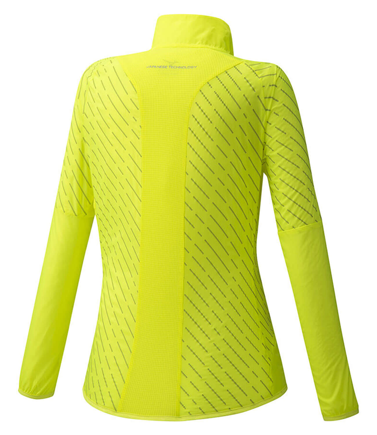 Mizuno Reflect Wind Jacket куртка для бега женская желтая - 2