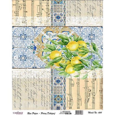 рисовая карта Cadence №664