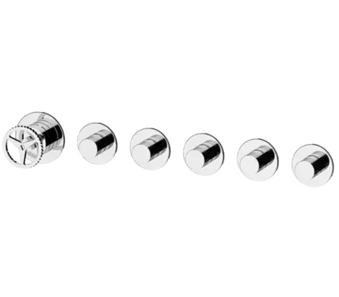 Remer Chrono CH98D5P Смеситель для душа, цвет: хром