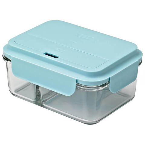 Контейнер ланч-бокс Glasslock GL-2578 Sky blue (1100ml; -20/+120℃; прямоугольный)