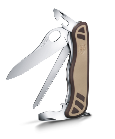 Нож складной Victorinox Trailmaster Desert Camouflage, 111 mm, 10 функций, бежевый/коричневый