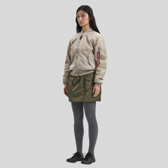 Бомбер Alpha Industries MA-1 Mineral (Серо-бежевый)