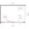 BelBagno SOFT_CLOSE-1-AH-1-140/100-C-GM Душевой уголок
