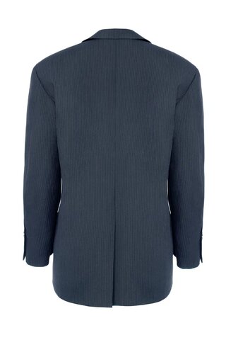 “Striped wool jacket” Двубортный жакет из шерсти. (2)