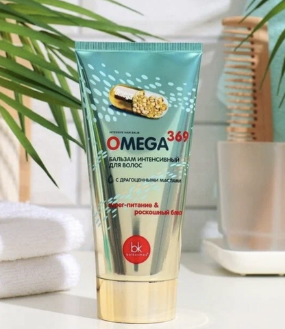 Omega 369 Бальзам интенсивный для волос 180 мл. BelKosmex — фото 3