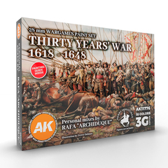 Набор красок AK interactive Signature Set - Rafa "Archiduque" Thirty Years War 1618-1648