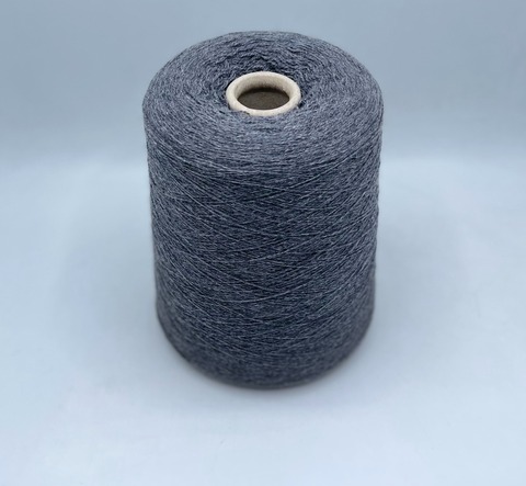 Filati Naturali (пр.Италия),art-Eco cashmere, 2/26 1300/100гр, 100% кашемир с добавлением переработанных волокон, цвет-Графит меланж, арт-28194
