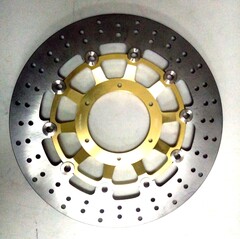 Диск тормозной Honda CBR 600 RR, VFR 800, CB 1000 R, CBR 1000 RR, CB 1300, золотой