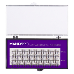 Manly PRO Набор ресниц пучковых шелк 10,12 мм