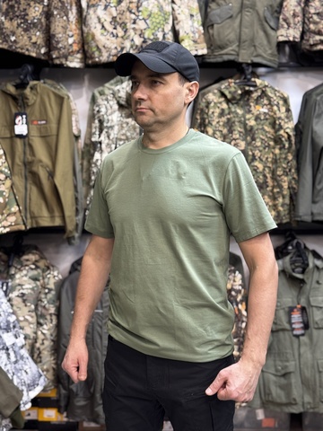 Футболка олива 1