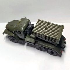 Ural-4320 BM-21 Grad multiple launch rocket system (MLRS) Elecon 1:43