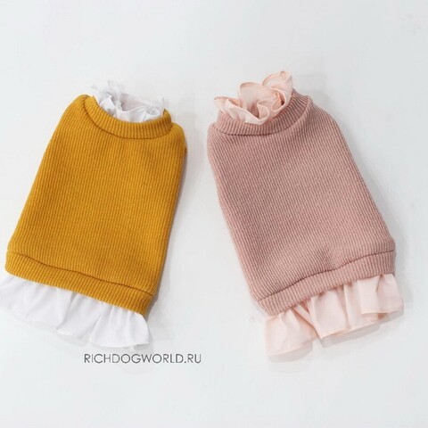5829 BH Платье для собак "Frill Knit Tee"