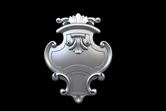 Силиконовый молд № 518 Картуш