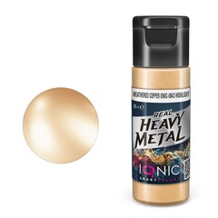 Краска Real Heavy Metal Weathered Copper Highlight - IONIC Smart Colors, 20 мл