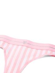 STRETCH COTTON ЛОГО ТРУСИКИ ТАНГА