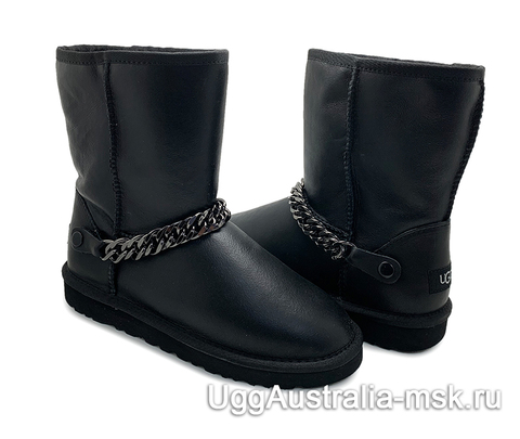 UGG ZANOTTI METALLIC BLACK