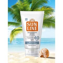 Крем для загара солнцезащитный SPF 40 «Sunline»  ТМ Царство Ароматов