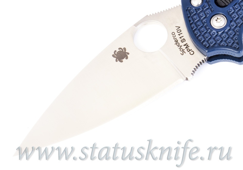 Нож Spyderco Manix 2 S110V темно-синяя рукоять C101PDBL2