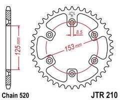 Звезда ведомая JTR210 47SC