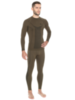 Brubeck Thermo BodyGuard мужской комплект термобелья хаки - 2