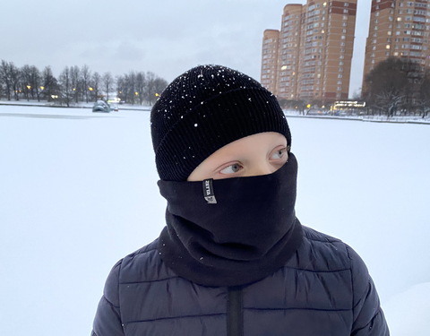 Снуд детский ZETTA черный