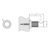 Gessi Inciso 58521#031 Крючок настенный, цвет: хром