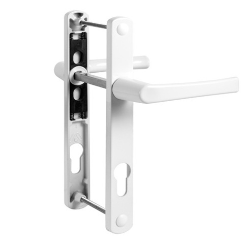 Ручка на планке PUNTO HANDLE.85.25.67-75 RAL 9016 белый /60259/
