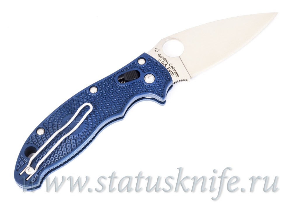 Нож Spyderco Manix 2 S110V темно-синяя рукоять C101PDBL2