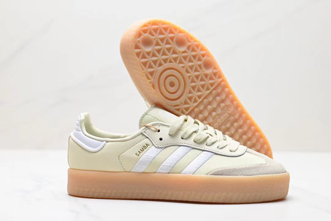 Kith x Clarks x adidas Samba 'Light Green/White/Gum' 