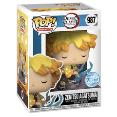 Funko POP! Demon Slayer: Zenitsu Agatsuma Transforming (Exc) (987)