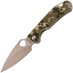 Фото Складной нож Daggerr Sting Mini Camo SW, сталь D2, рукоять G10