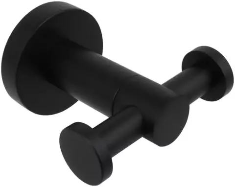 Aquatek Вега AQ4002MB Крючок двойной, цвет: чёрный