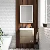 Art&Max Techno AM-TEC-600-800-1D-R-DS-F Зеркало-шкаф с подсветкой