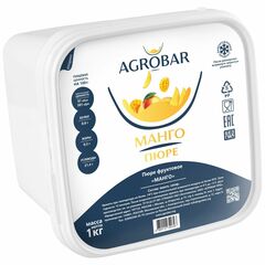 Пюре Агробар замороженное Манго 1 кг