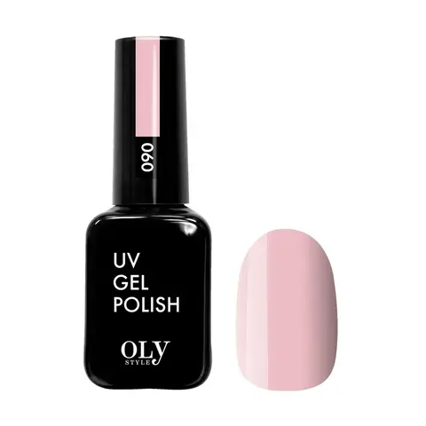 OLYSTYLE Гель-лак для ногтей тон 090 розовый нюд