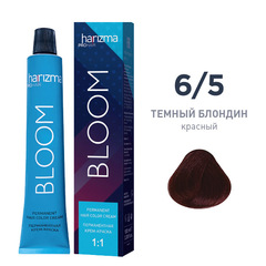 Перманентный краситель Bloom 6/5 Темный блондин - красный 100 мл