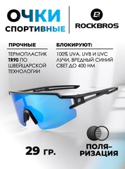 Очки спортивные Rockbros 14120008007