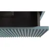 BelBagno UNO-MINI-500-2C-SO-AO База под раковину подвесная с фрезерованными ручками по всей длине фасада с двумя выкатн. ящ., Голубой Мат.,500x395x608