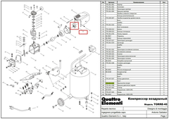 Крыльчатка якоря QUATTRO ELEMENTI Vento/ Torre/ Storm/ Aero/ Cyclone (770-261-037)