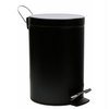 WasserKRAFT Elbe K-635BLACK Урна 5 л, цвет: чёрный