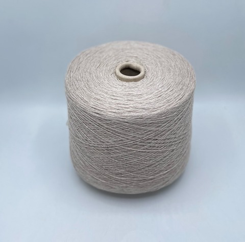 Filcom (пр.Италия), art-Talamone 2/15 750м/100гр.  50%Меринос,10%Шелк, 40% Кашемир цвет-Серо-бежевый, арт.36240