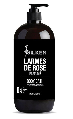 КРЕМ-ГЕЛЬ ДЛЯ ДУША SILKEN LARMES DE ROSE 600 мл