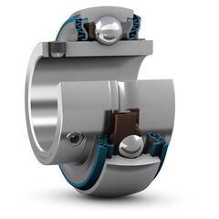 SKF YAR 208-2LPW/SS — нержавеющий корпусный подшипник 40 мм