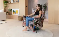 Кресло с реклайнером Simone