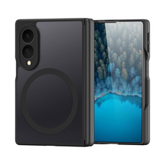 Чехол усиленный с черными рамками и с MagSafe для Samsung Galaxy Z Fold 8, серия Expn Series Magnetic от Dux Ducis
