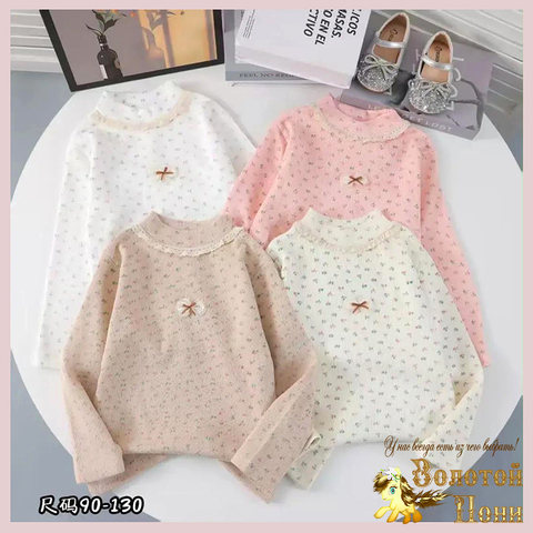 Водолазка трик/начес д (2-7) 260827-W8211