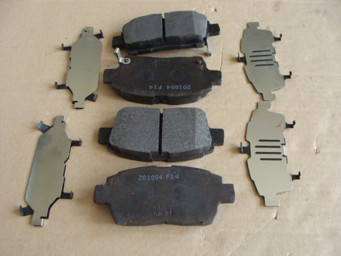 колодки тормозные передние Geely MK, GS6  1014003350